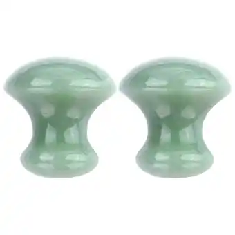 Walmart 2Pcs Mushroom Shaped Massaging Boards Facial Massagers Beauty Tools (Green) offer