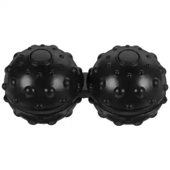 Walmart Silicone Massage Ball Peanut Balls Body Massager for Relieving Muscle Pain and Body Tension (Black) offer