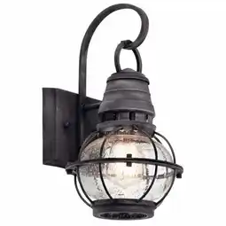 Walmart Kichler Lighting - One Light Outdoor Wall Mount - Bridge Point - 2700K 1 Light offer