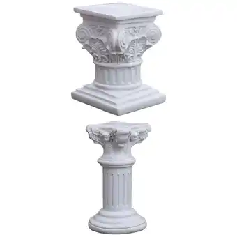 Walmart Roman Pillar Statue Pedestal Stand Sculpture Wedding Table home and garden Decor offer