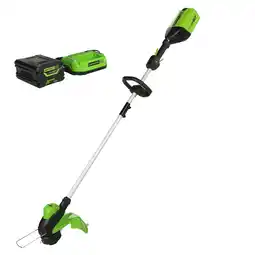 Walmart Greenworks 60V 13 Cordless String Trimmer with 2.0Ah Battery & Charger 2122902 offer