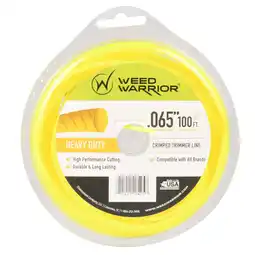 Walmart Weed Warrior .065 in. x 100 ft. Nylon Heavy Duty Trimmer Line offer