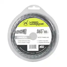 Walmart Weed Warrior .065 in. x 100 ft. Nylon Commercial Trimmer Line offer