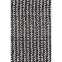 Walmart Novogratz by Villa Amalfi Indoor Outdoor Rug Charcoal 6'7 x 9'6 7' x 9' Outdoor, Indoor Rectangle offer