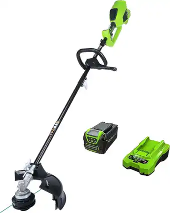 Walmart Greenworks 40V 14 Cordless Battery String Trimmer (Attachment Capable) with 4.0 Ah Battery & Charger offer