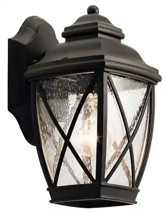 Walmart Kichler Lighting - One Light Outdoor Wall Mount - Rustic Inspirations - 10.25 offer