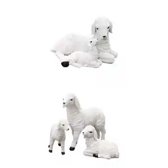 Walmart Gazechimp Resin Figurine Decoration for Backyard Lamb Ornament offer