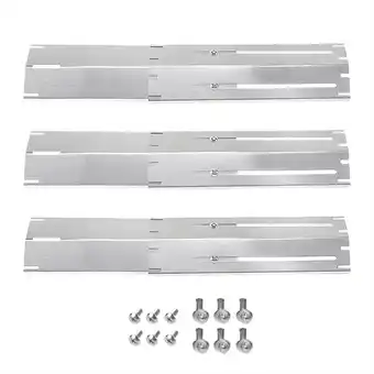 Walmart Adjustable Stainless Steel Heat Plate BBQ Gas Grill 3PCS offer