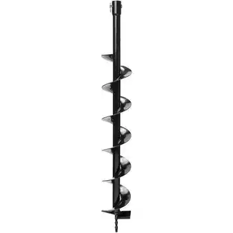 Walmart 4 x 32 in. Auger Post Hole Digger Bits Deep Professional Fence Holes 0.75 in. Shaft, Black offer