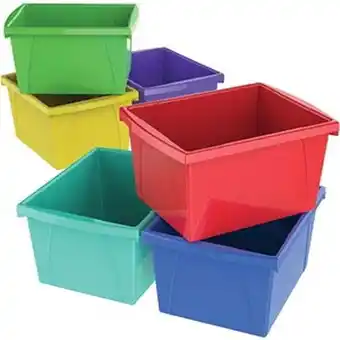 Walmart Storex STX61514U06C 4 gal Companion Storage Bin offer