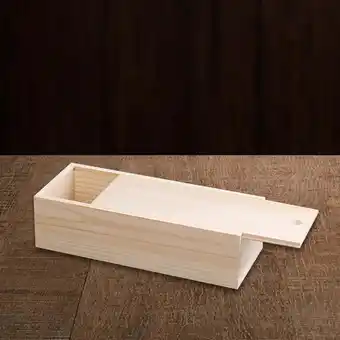 Walmart Unfinished Wooden Box Container with Pull Out Cover for Kitchen Home Cabinet offer