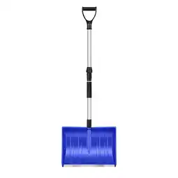 Walmart Jioakfa Winter Telescopic Snow Shovel Multi Ctional Portable Snow Shovel Blue B offer