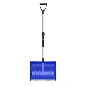 Walmart Jioakfa Winter Telescopic Snow Shovel Multi Ctional Portable Snow Shovel Blue B offer