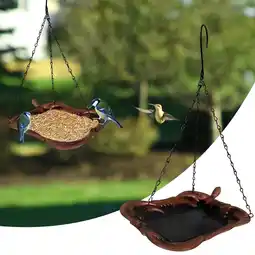 Walmart Jwputqe Bird Feeders for Outdoors,Squirrel Proof Bird Feeders for Outdoors offer