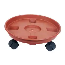 Walmart Plant Saucer Rolling Plant Stand with Wheels Multipurpose for Indoor Outdoor 36cm offer