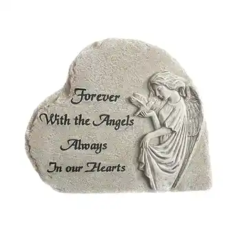 Walmart Angel Figurine Loss of Pet Gift Gravestone Headstone for Patio Outdoor Decor offer