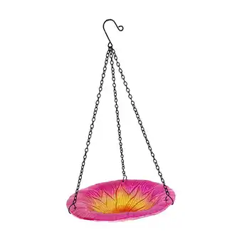 Walmart hengtong Bird Bath, Bird Water Feeder for Hanging Birds for Deck, Patio, Backyard, Garden 8inch offer