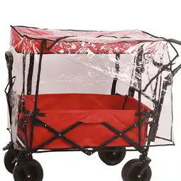 Walmart Trolley Rain Cover Garden Picnic Wagon Stroller Cart Waterproof Cover offer