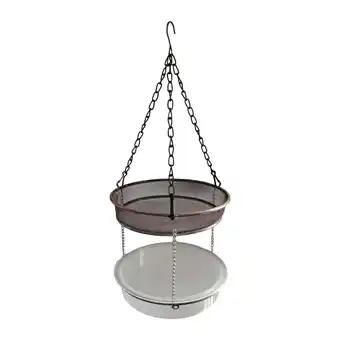 Walmart koolsoo Bird Feeder Birdfeeders Easy to Hang and Clean Bird Feeder Hanging Tray offer