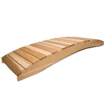 Walmart All Things Cedar FB144 12-Ft Cedar Garden Bridge - 142L x 35W x 15H offer