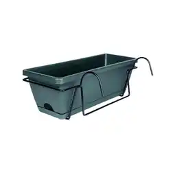 Walmart Window Planter Box Hanging Garden Planter Garden Balcony Planter for Railing Green offer