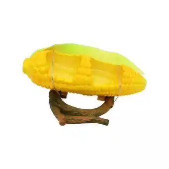 Walmart oshhni 5xYellow Corn Shape Birds Feeder Bowl for Small Parrots Animal Unique offer