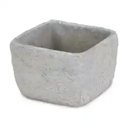 Walmart Cheungs Square Cement Planter With Arrow Design offer