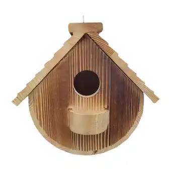 Walmart APLVFFZH Wood Bird House Birds Cottage Hanging Hummingbirds House Bird Hatching House for offer