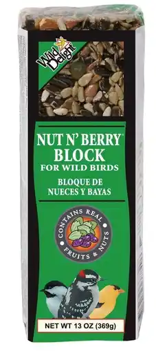 Walmart Wild Delight 388350 Nut N Berry Bird Food Block, 13 Ounces offer