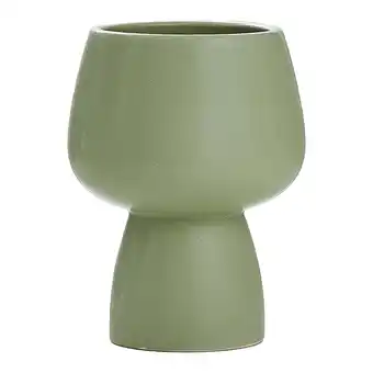 Walmart APLVFFZH Flower Pot Ceramic Plant Pot Plants Holder Modern Planter Flower Vase for Garden Green offer