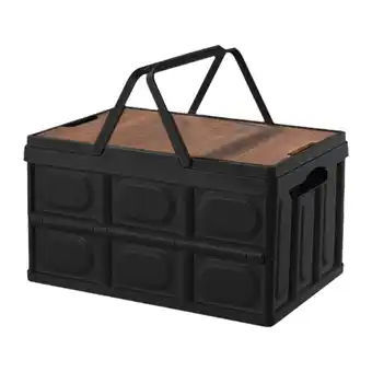 Walmart simhoa Camping Storage Box Foldable Container Storage Bin for Fishing Travel Snacks offer