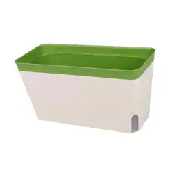 Walmart APLVFFZH Flower Pot, Flower Pot, Automatic Watering Pot, Lawn Automatic Watering Planter, Green offer