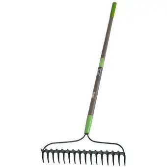 Walmart Ames 28252100 3.63 X 15.75 X 64 Fiberglass Leaf Rake with 16 Tines offer