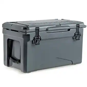 Walmart Canddidliike Rotomolded Cooler with Integrated Cup Holders and Bottle Opener-Gray offer