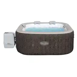 Walmart Bestway SaluSpa AirJet Inflatable Hot Tub w/ Pump #P08867 offer