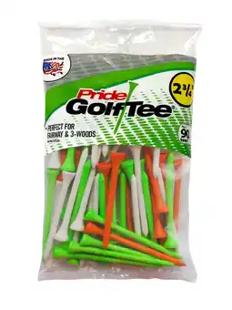 Walmart Pride Wood Golf Tee, 2-3/4 inch, Citrus Mix, 90 Count offer