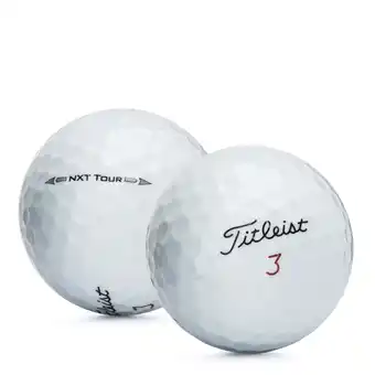 Walmart Titleist NXT Tour Golf Balls, Mint Quality, 48 Pack, by Hunter Golf offer