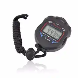 Walmart YMUQEIGH Clearance Digital Handheld LCD Chronograph Sports Stopwatch Timer Stop Watch offer