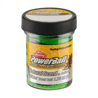 Walmart Berkley PowerBait Natural Glitter Trout Bait offer