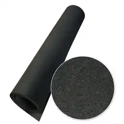 Walmart Rubber Cal Elephant Bark Rubber Flooring - 1/4 in. x 4 ft. x 4 ft. - Black offer