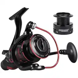 Walmart KastKing Sharky Baitfeeder III Spinning Reel 10+1 Shielded Stainless Steel Carbon Fiber Drag-4000 offer