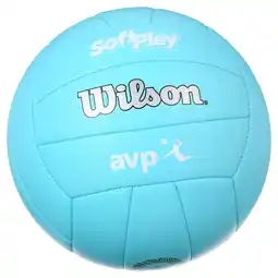 Walmart Wilson AVP Soft Play Volleyball - Blue offer