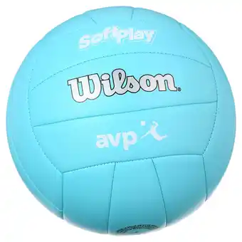 Walmart Wilson AVP Soft Play Volleyball - Blue offer