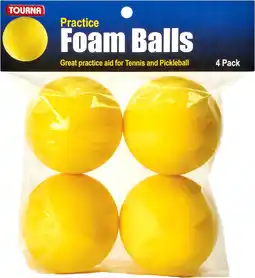 Walmart Tourna Foam Tennis Balls - 4 Pack offer