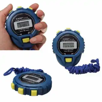 Walmart Kiplyki Wholesale LCD Chronograph Digital Timer Stopwatch Sport Counter Odometer Watch Alarm offer