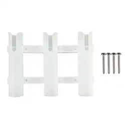 Walmart Durable Boat Fishing 3 Tube Rod Holder Bracket Side Mount 3 Rod Wall Mount Heavy offer