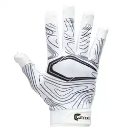 Walmart Cutters Game Day Receiver Glove White Youth Large/ Extra-Large, Unisex offer