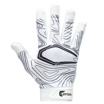 Walmart Cutters Game Day Receiver Glove White Youth Large/ Extra-Large, Unisex offer