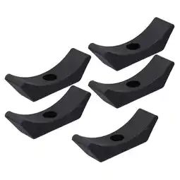 Walmart 5 Pieces Dumbbell Saddles Replacement Black for Dumbbell Rack Home offer