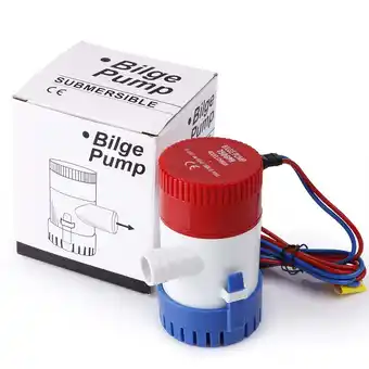 Walmart CarBole 750 GPH Electric Submersible Marine Water Bilge Pump offer